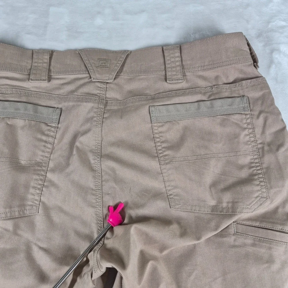 5.11‎ Tactical Stonecutter Pants Men's 38x30 Beige Field Canvas Stretch Workwear